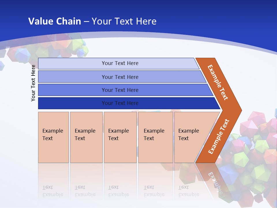Blue Deep Graphic PowerPoint Template