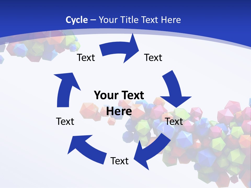 Blue Deep Graphic PowerPoint Template