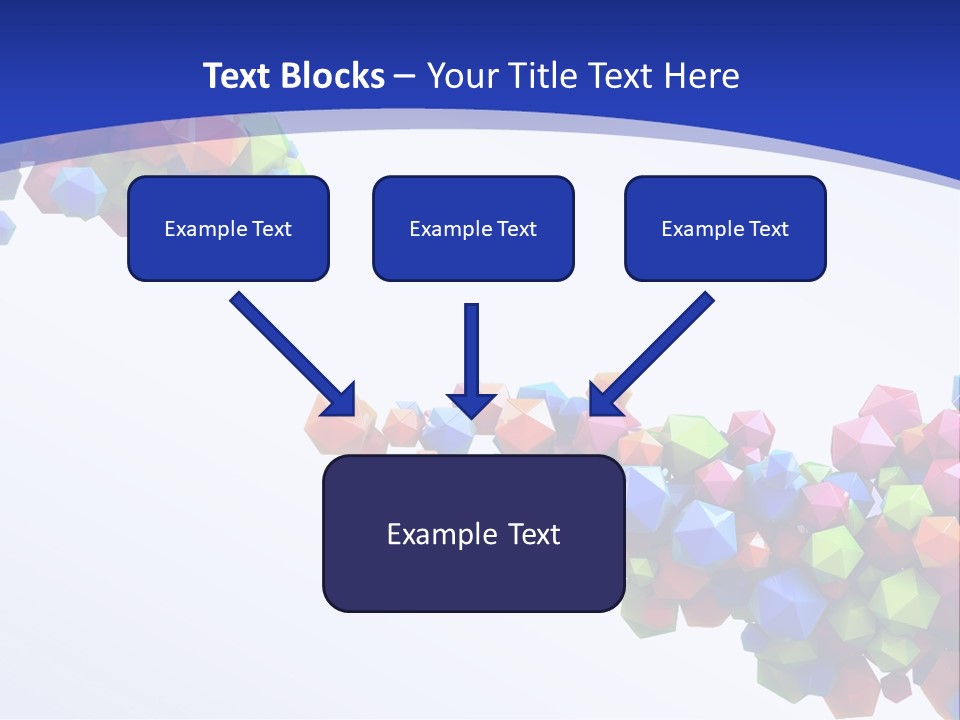 Blue Deep Graphic PowerPoint Template