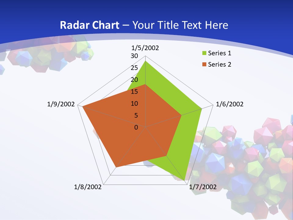 Blue Deep Graphic PowerPoint Template
