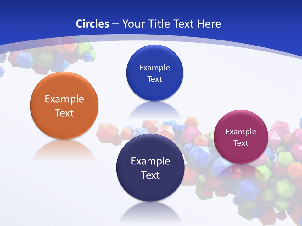 Blue Deep Graphic PowerPoint Template