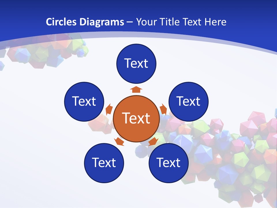 Blue Deep Graphic PowerPoint Template