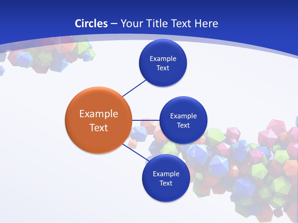 Blue Deep Graphic PowerPoint Template