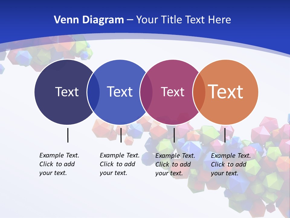 Blue Deep Graphic PowerPoint Template