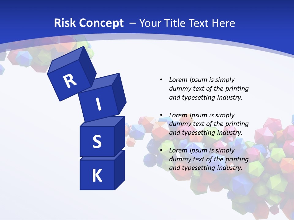 Blue Deep Graphic PowerPoint Template