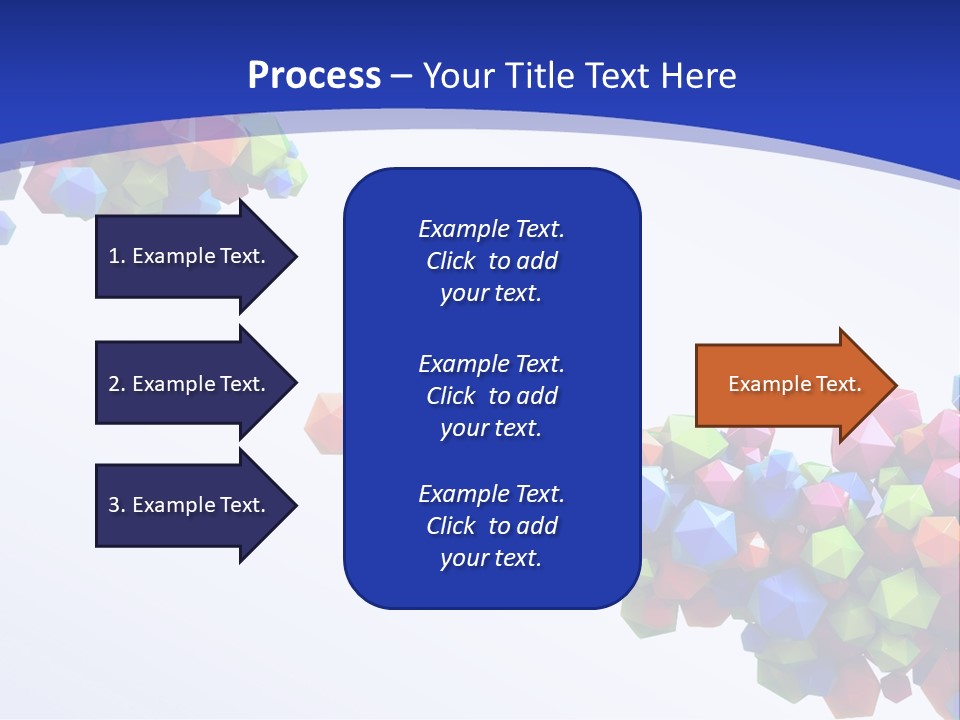 Blue Deep Graphic PowerPoint Template