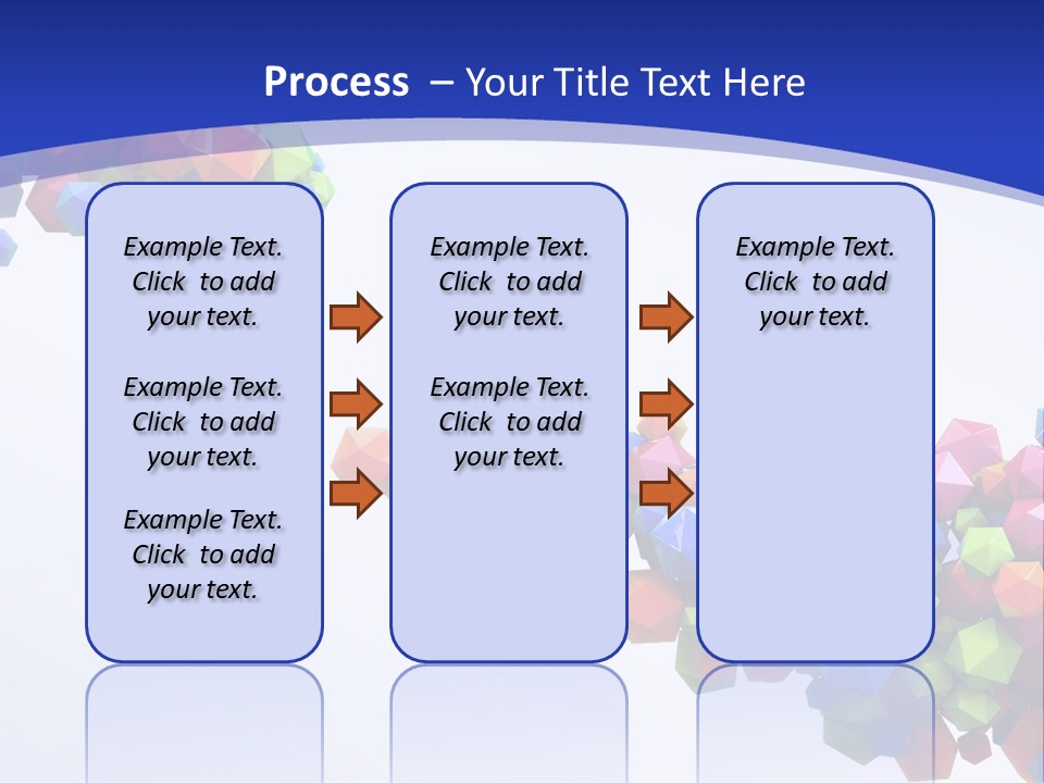 Blue Deep Graphic PowerPoint Template