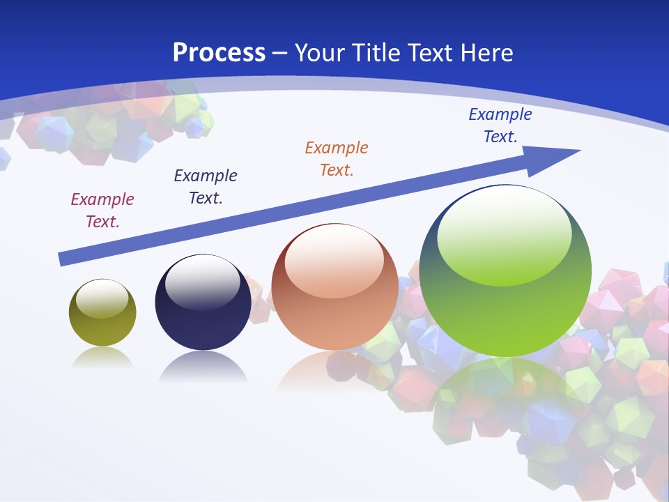 Blue Deep Graphic PowerPoint Template