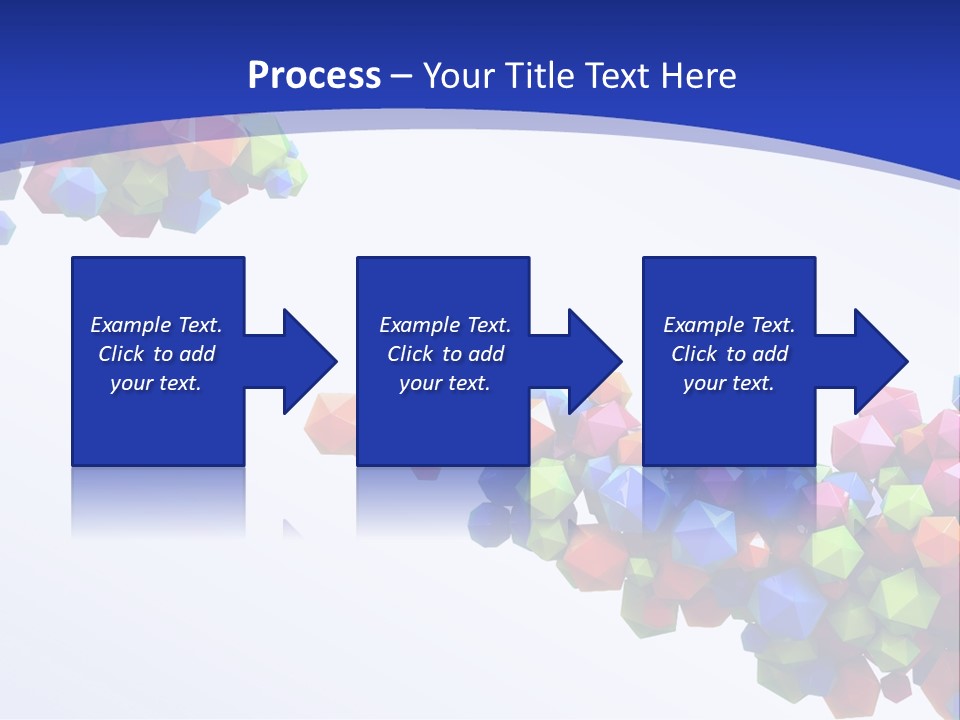 Blue Deep Graphic PowerPoint Template