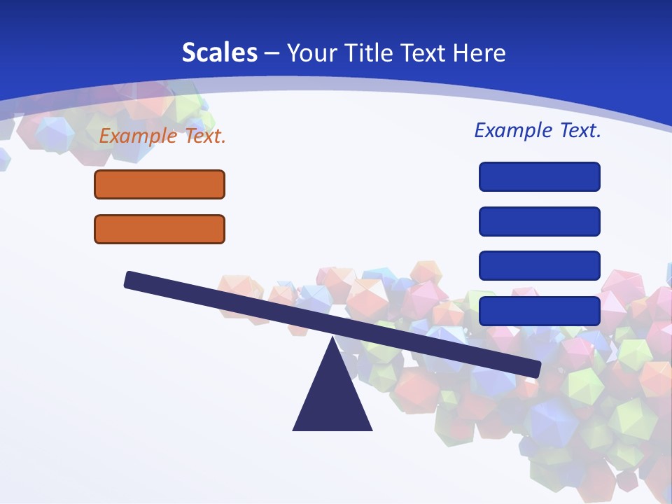 Blue Deep Graphic PowerPoint Template