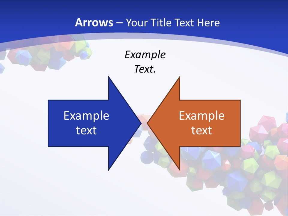 Blue Deep Graphic PowerPoint Template