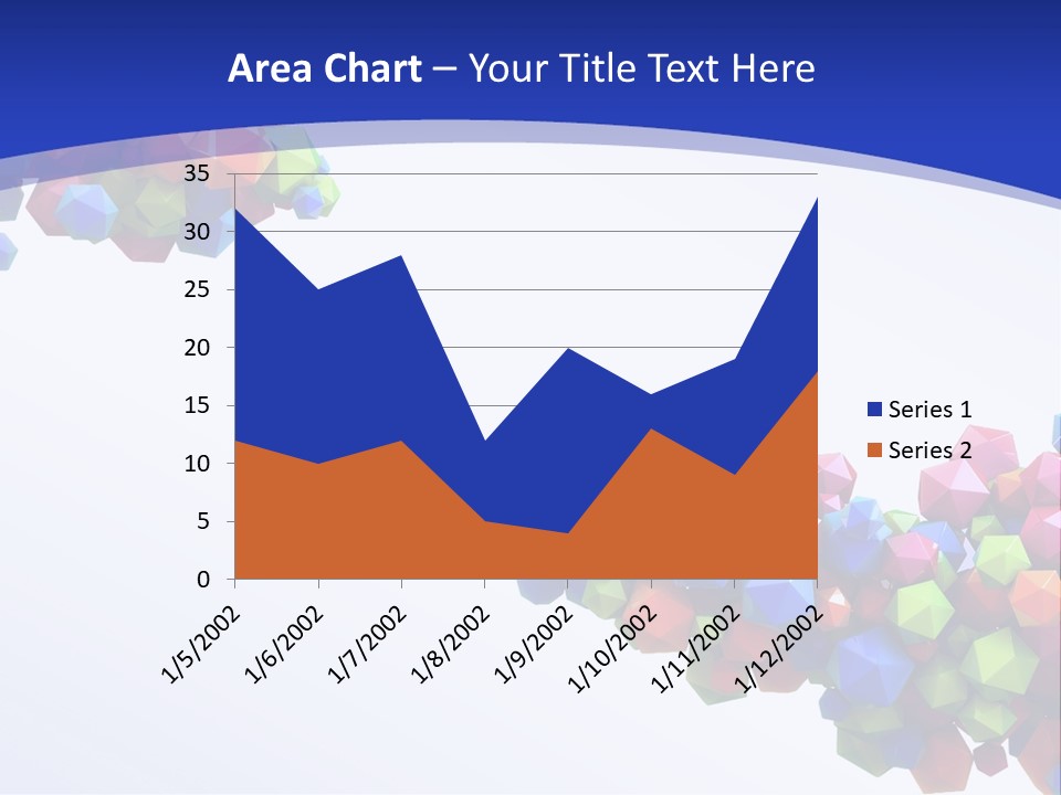 Blue Deep Graphic PowerPoint Template