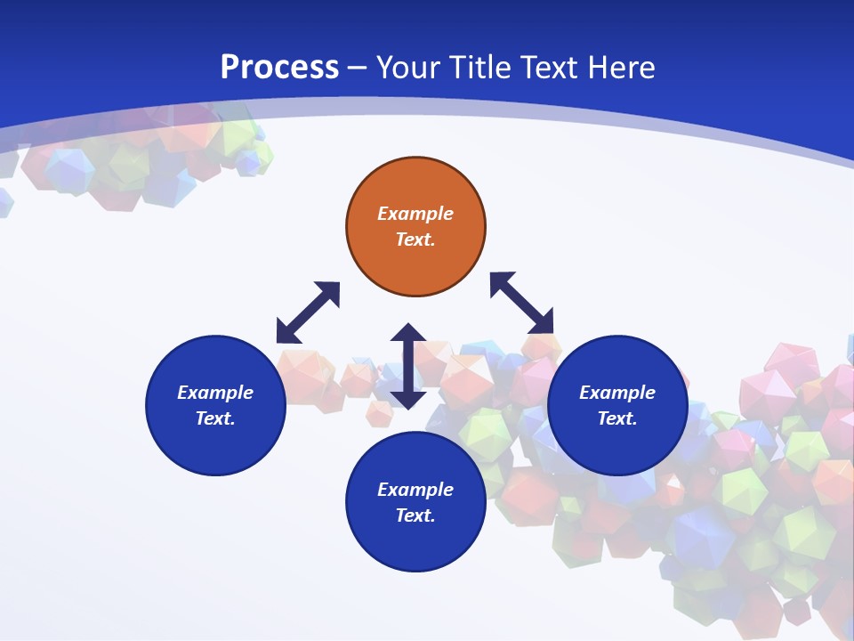 Blue Deep Graphic PowerPoint Template
