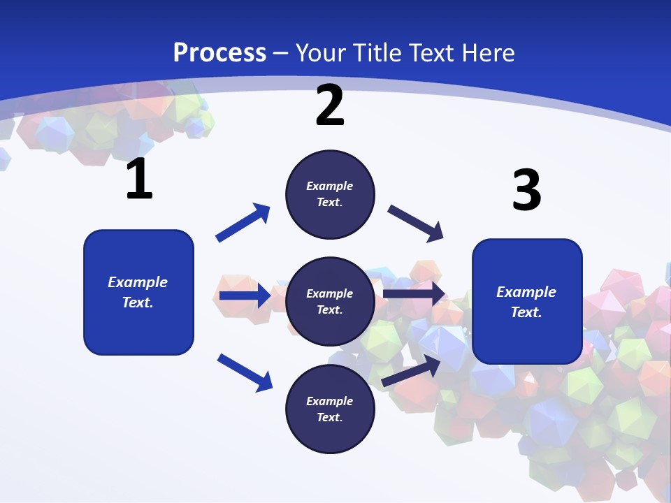 Blue Deep Graphic PowerPoint Template