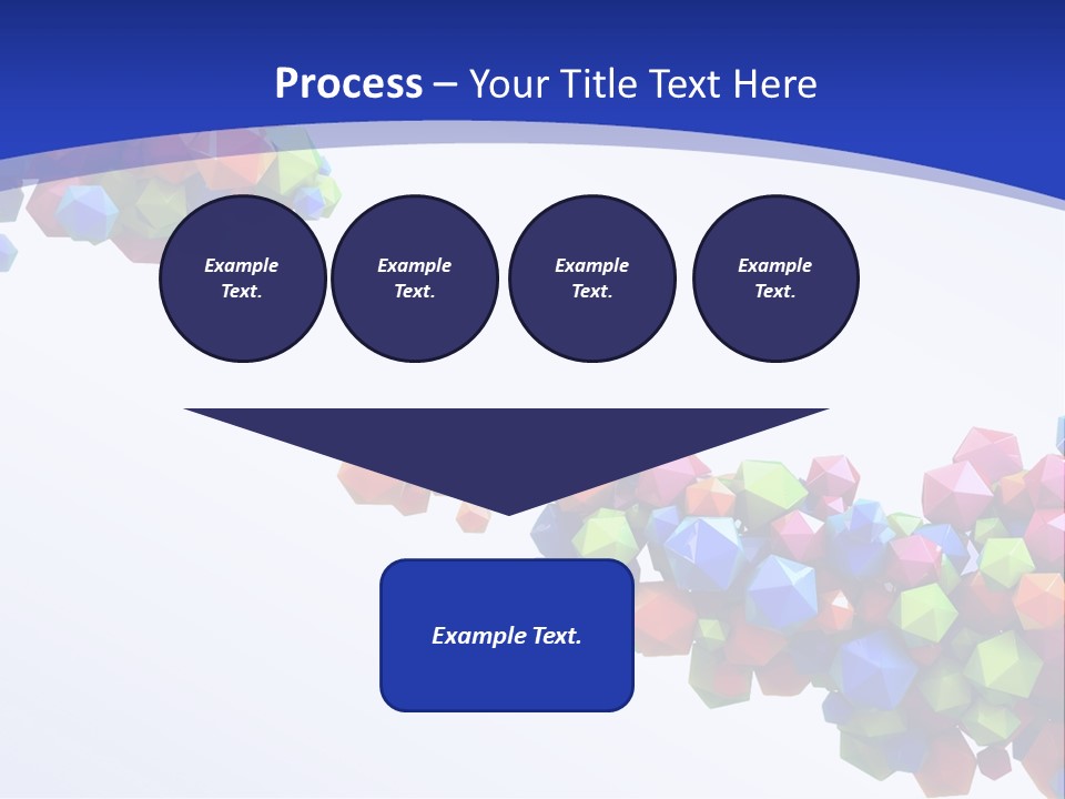 Blue Deep Graphic PowerPoint Template