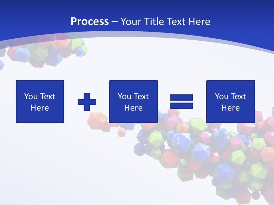 Blue Deep Graphic PowerPoint Template