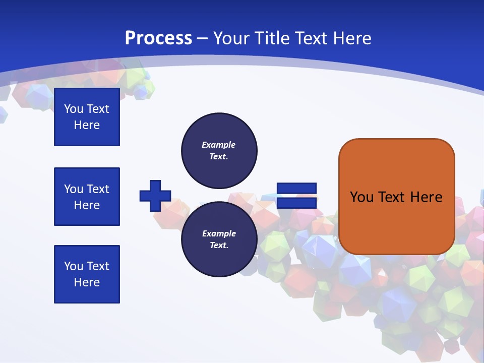Blue Deep Graphic PowerPoint Template