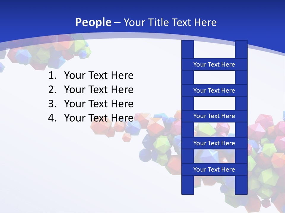 Blue Deep Graphic PowerPoint Template