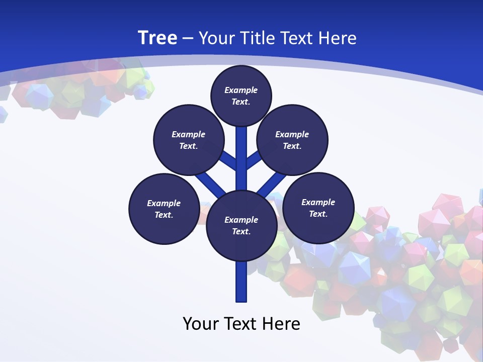 Blue Deep Graphic PowerPoint Template