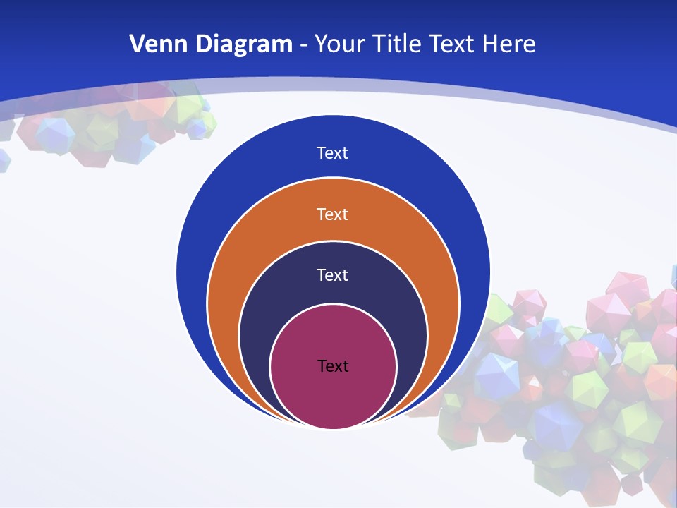 Blue Deep Graphic PowerPoint Template