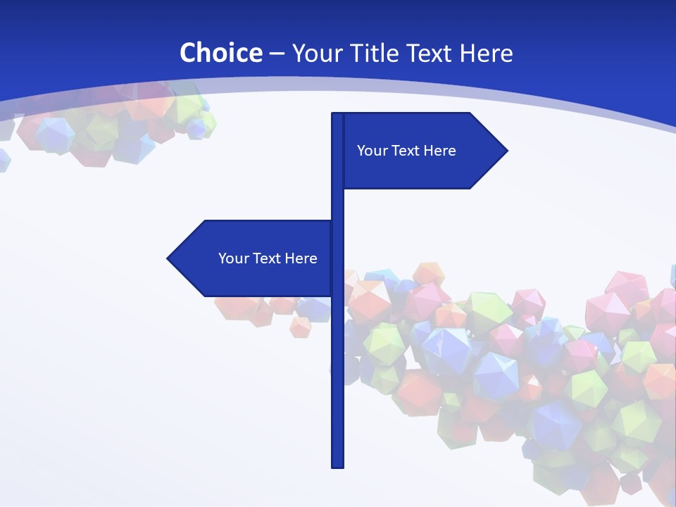 Blue Deep Graphic PowerPoint Template