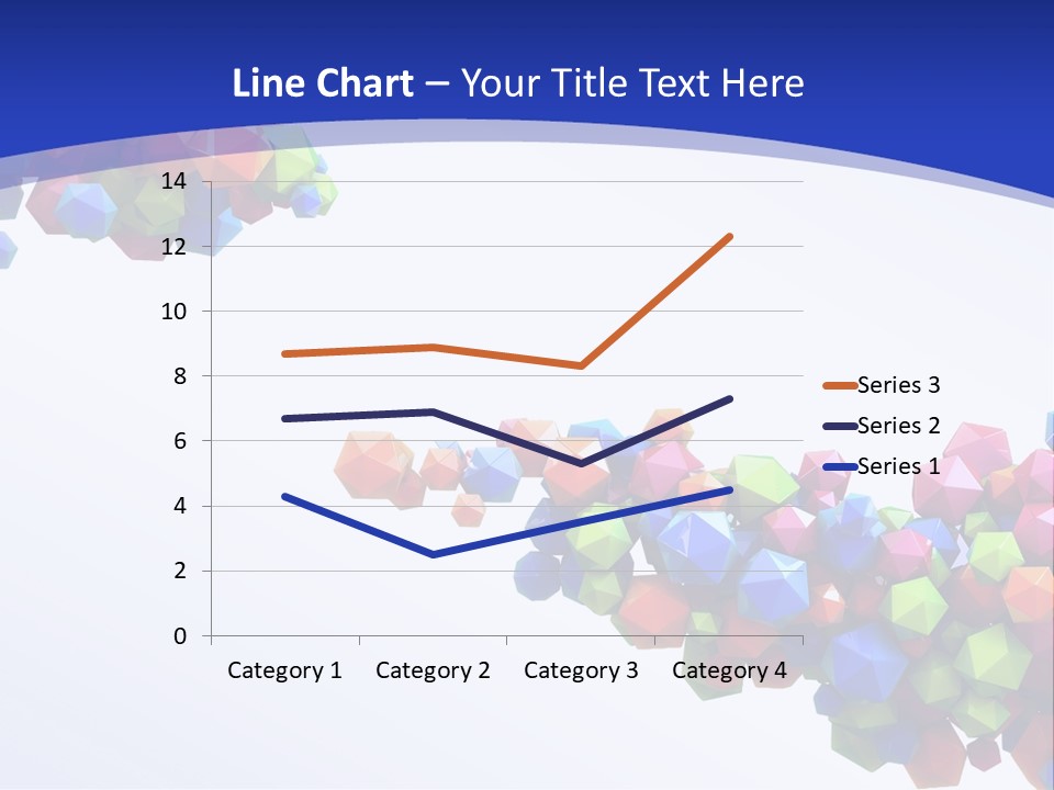 Blue Deep Graphic PowerPoint Template
