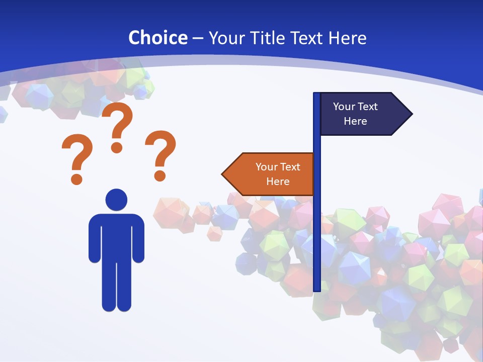 Blue Deep Graphic PowerPoint Template