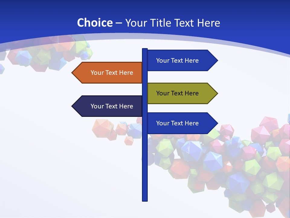 Blue Deep Graphic PowerPoint Template