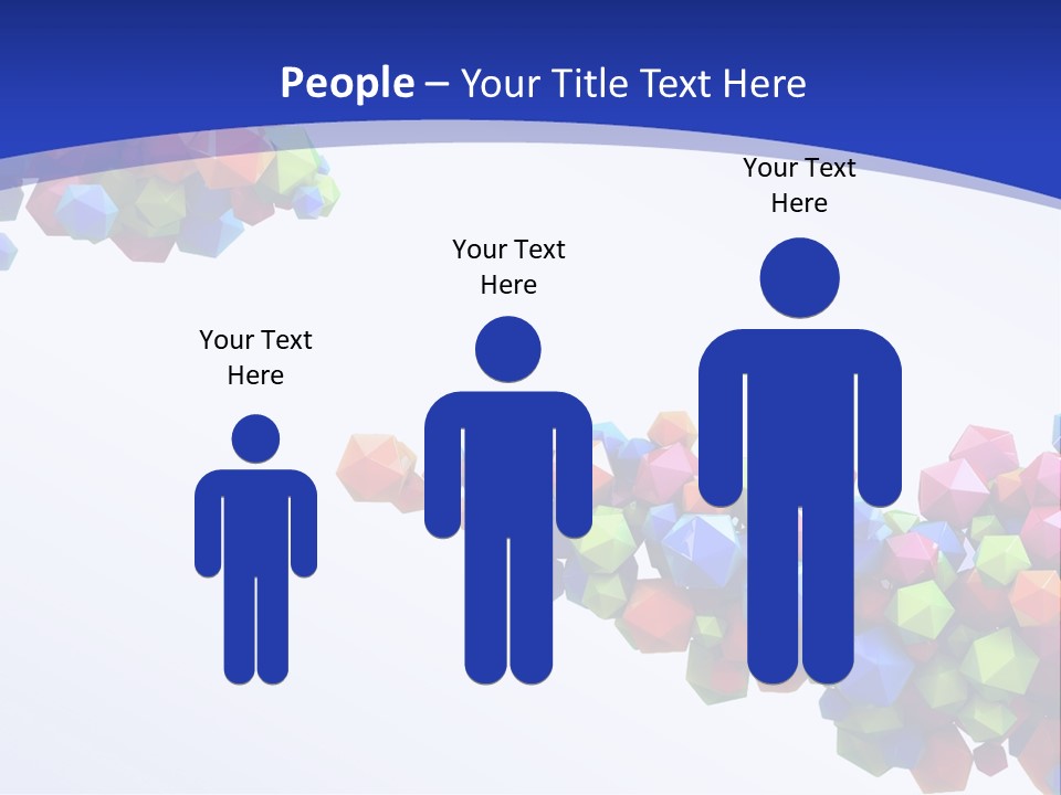 Blue Deep Graphic PowerPoint Template