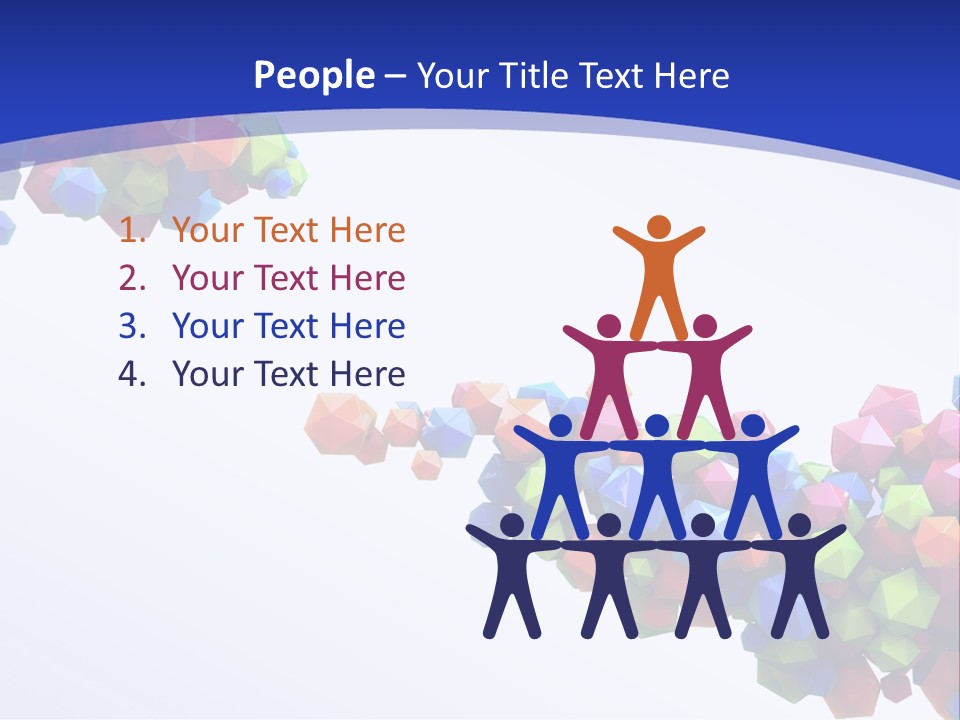 Blue Deep Graphic PowerPoint Template