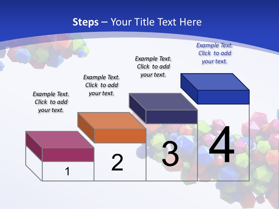 Blue Deep Graphic PowerPoint Template