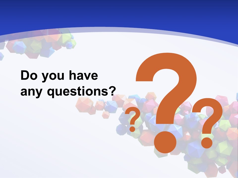 Blue Deep Graphic PowerPoint Template