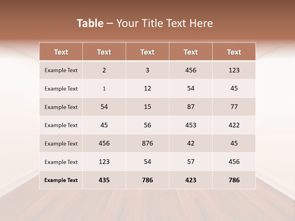 Design Simple White PowerPoint Template