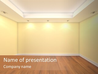 White Residential Simple PowerPoint Template