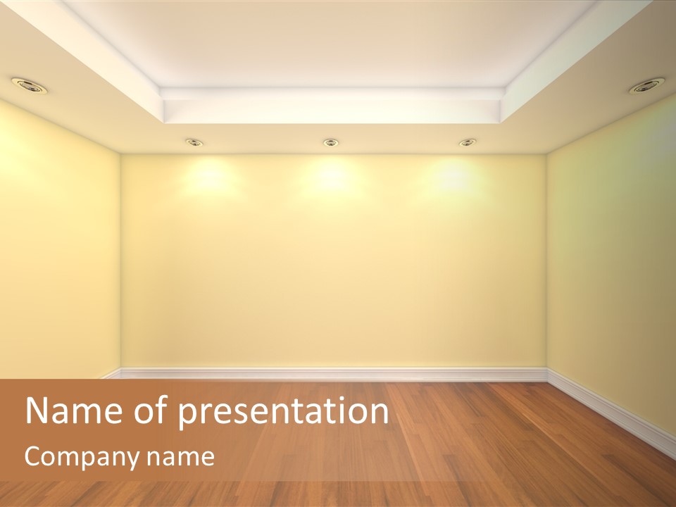 White Residential Simple PowerPoint Template