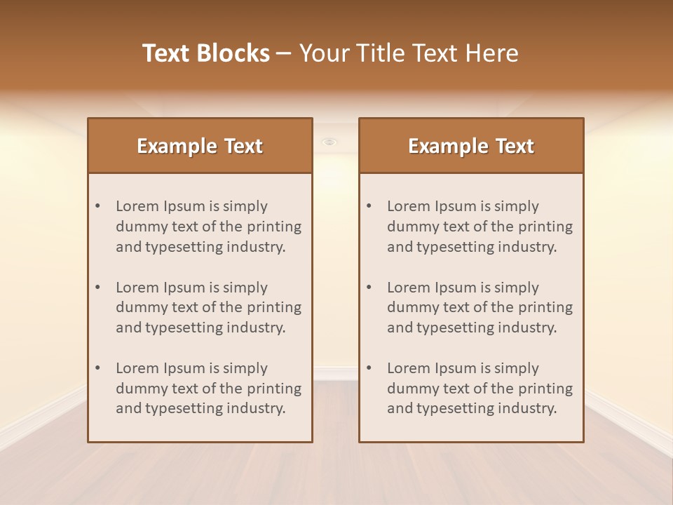 White Residential Simple PowerPoint Template