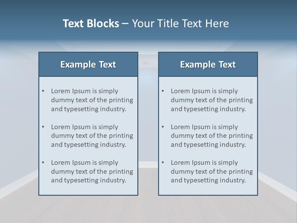 New Lighting Indoor PowerPoint Template