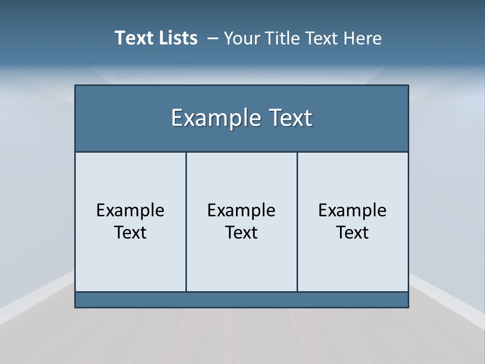New Lighting Indoor PowerPoint Template