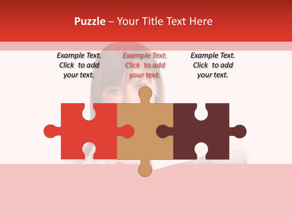 Businesspeople Copyspace Placard PowerPoint Template