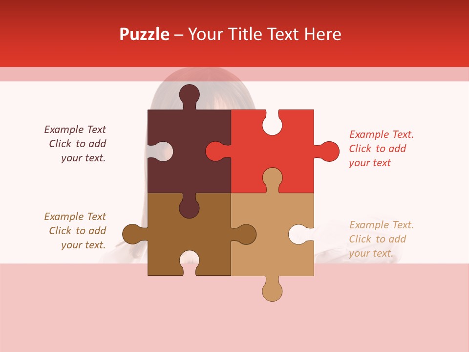 Businesspeople Copyspace Placard PowerPoint Template