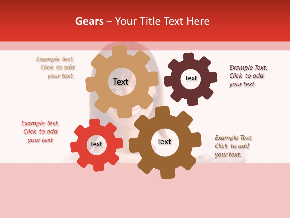 Businesspeople Copyspace Placard PowerPoint Template