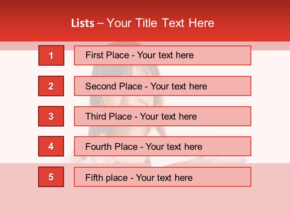 Businesspeople Copyspace Placard PowerPoint Template