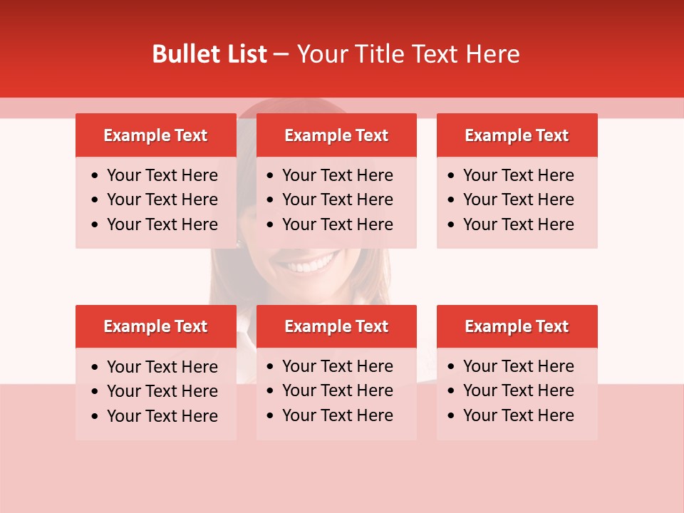 Businesspeople Copyspace Placard PowerPoint Template