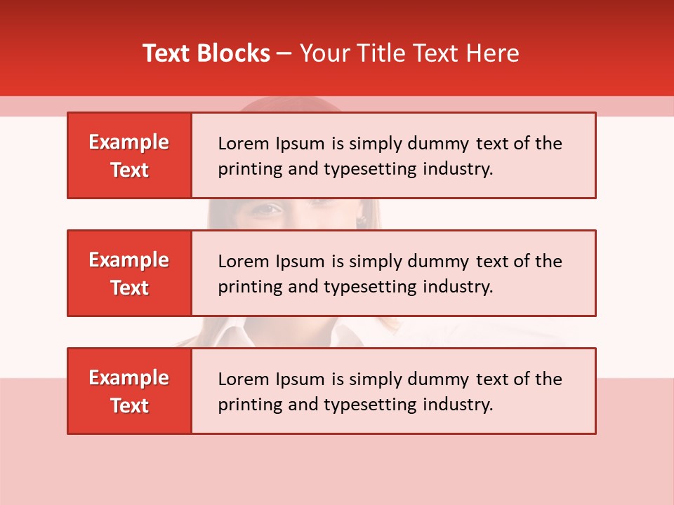 Businesspeople Copyspace Placard PowerPoint Template
