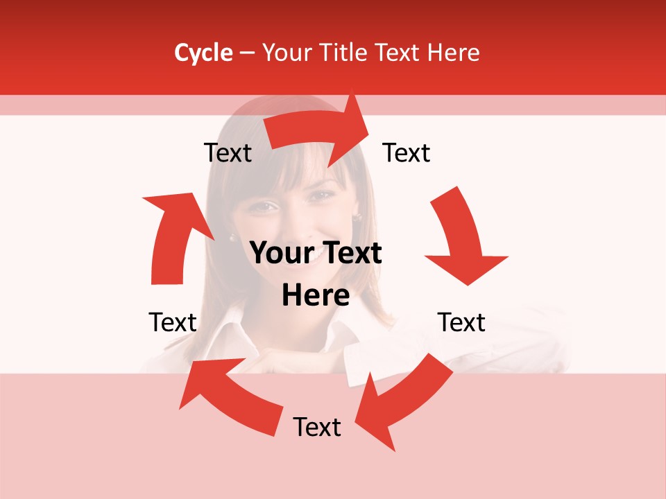 Businesspeople Copyspace Placard PowerPoint Template