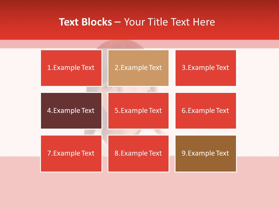 Businesspeople Copyspace Placard PowerPoint Template