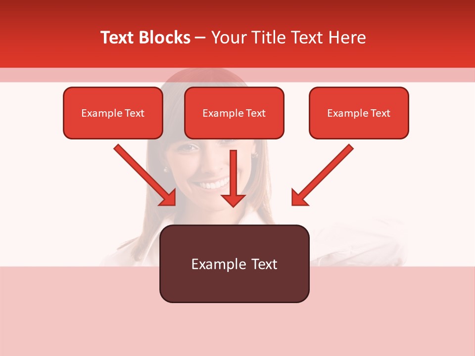 Businesspeople Copyspace Placard PowerPoint Template