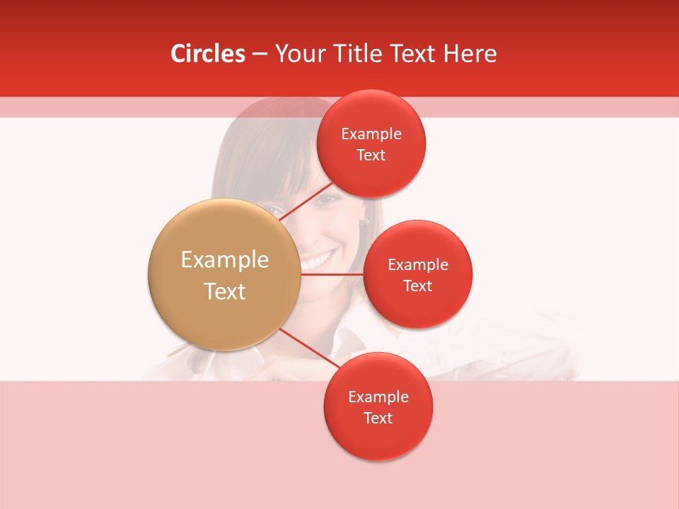 Businesspeople Copyspace Placard PowerPoint Template