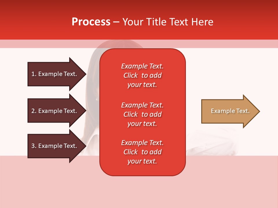 Businesspeople Copyspace Placard PowerPoint Template
