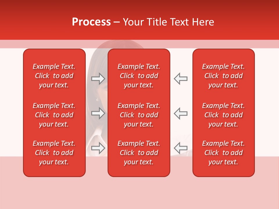 Businesspeople Copyspace Placard PowerPoint Template